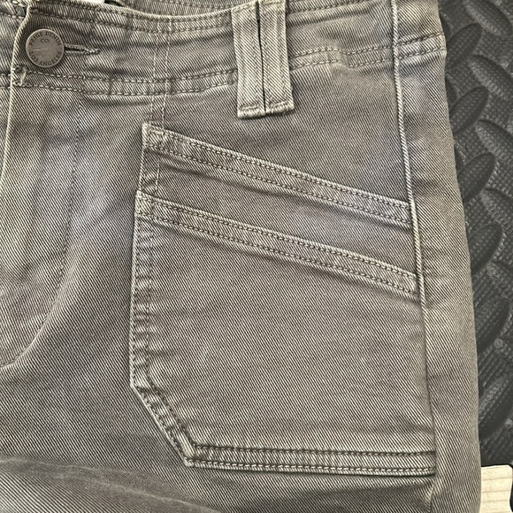 Paige High Rise Hoxton Ankle Skinny Denim in vintage forest night Green woman 27 - Picture 7 of 13